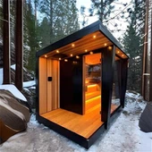 Evropa uslubidagi sauna xonalari